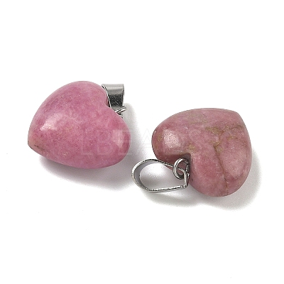Natural Rhodonite Pendants G-I311-A14-1