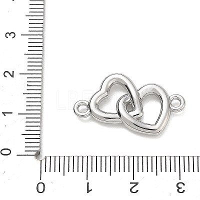 Hollow Alloy Connector Charms AL-CBA7C55-09P-1