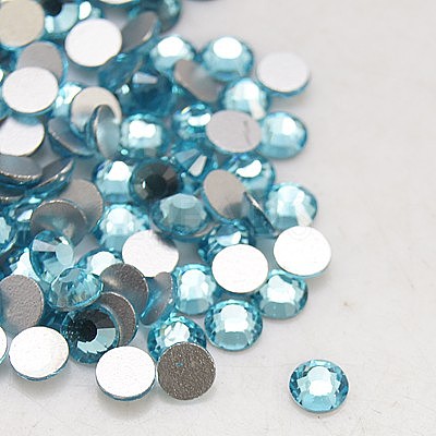 Glass Flat Back Rhinestone RGLA-C002-SS8-202-1
