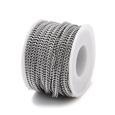 Tarnish Resistant 304 Stainless Steel Wheat Chain CHS-H026-04P-1