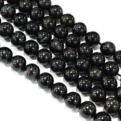 Natural Astrophyllite Beads Strands G-A202-01D-1