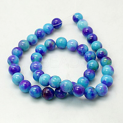 Jade Beads Strands G-D264-10mm-XH16-1