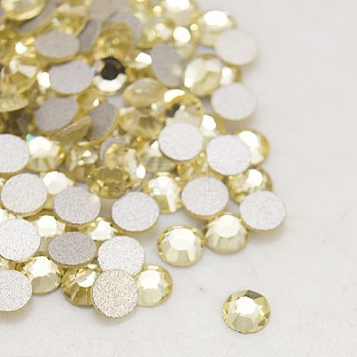 Glass Flat Back Rhinestone RGLA-C002-SS8-213-1