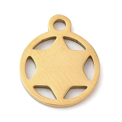 Christmas 201 Stainless Steel Charms LS-STAS-D053-05G-1