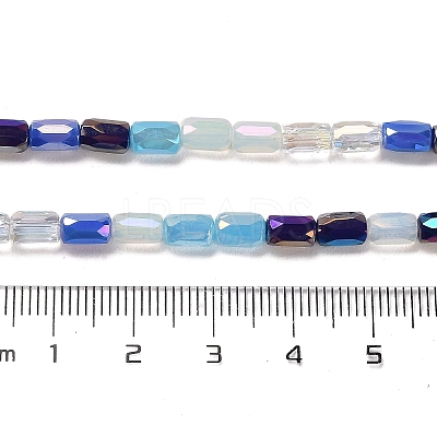 Electroplate Glass Beads Strands EGLA-D030-08D-1