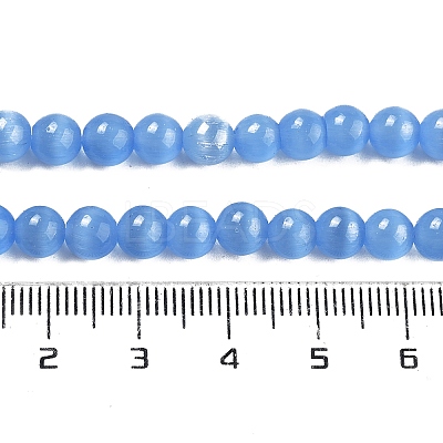 Cat Eye Beads Strands X-CE-R002-6mm-07-1