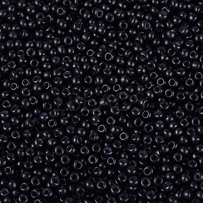 11/0 Grade A Baking Paint Glass Seed Beads X-SEED-N001-A-1064-1