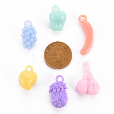 Opaque Acrylic Beads TACR-S154-45D-1