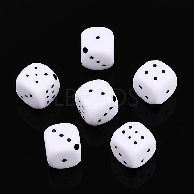 Opaque Acrylic Beads SACR-T035-19M-1