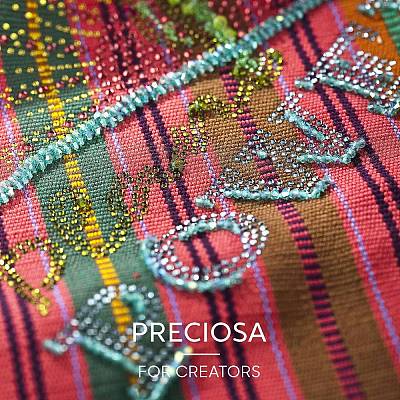 Preciosa&reg MAXIMA Crystal No Hotfix Flatback Stones Y-PRC-NSS12-01000-200-1