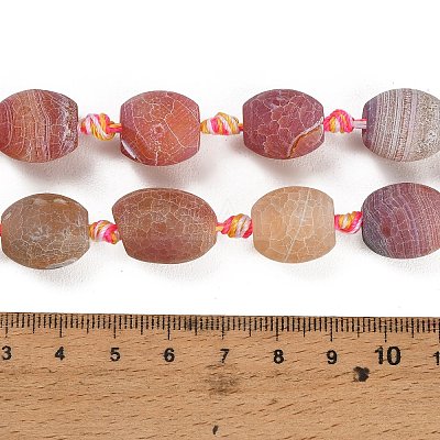 Dyed & Heated Natural Weathered Agate Beads Strands GG-CBAB9C6-E01-01-1