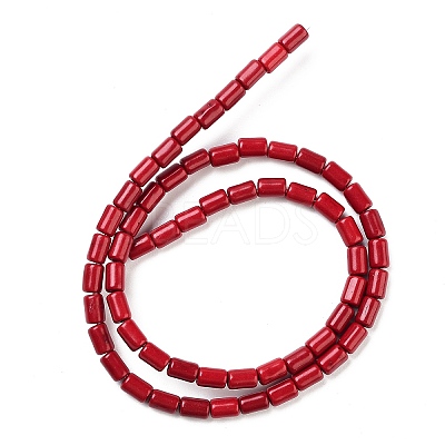 Synthetic Turquoise Beads Strands TURQ-G120-4x6mm-07-1