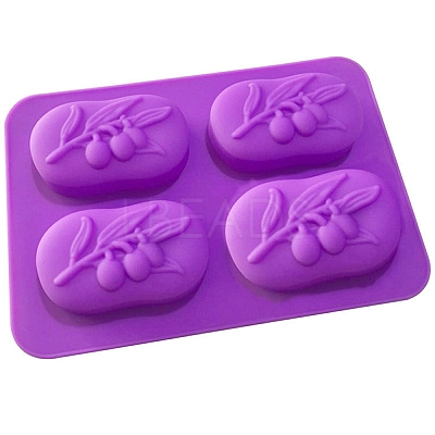 Rectangle Soap Food Grade Silicone Molds SOAP-PW0001-088-1