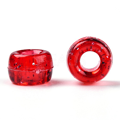 Transparent Plastic Beads X-KY-T025-01-B05-1