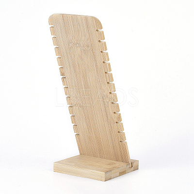 Bamboo Necklace Display Stand NDIS-E022-04-1
