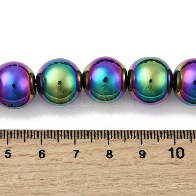 Electroplated Synthetic Non-magnetic Hematite Beads Strands G-H327-D02-05B-1
