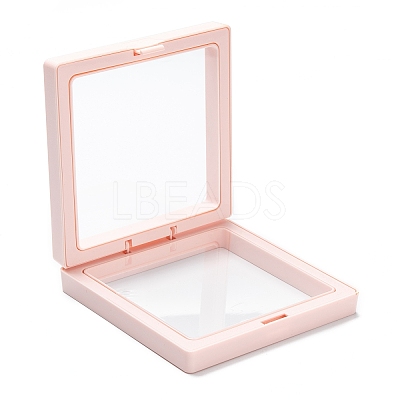 Square Transparent PE Thin Film Suspension Jewelry Display Box LS-CON-D009-01A-04-1