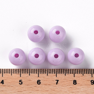 Opaque Acrylic Beads MACR-S370-C10mm-A03-1