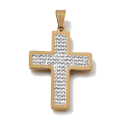 201 Stainless Steel Enamel Pendants SA-CBA5D64-02G-1