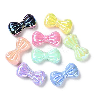 UV Plated Acrylic Beads SACR-G034-08-1