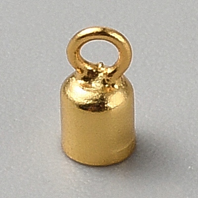 925 Sterling Silver Cord End STER-WH0019-47A-G-1
