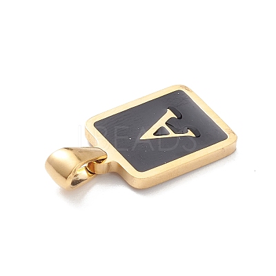 304 Stainless Steel Pendants STAS-R119-08G-1
