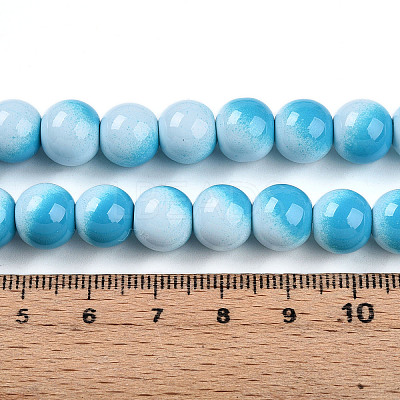 Baking Paint Glass Beads X1-DGLA-N012-10mm-05-1