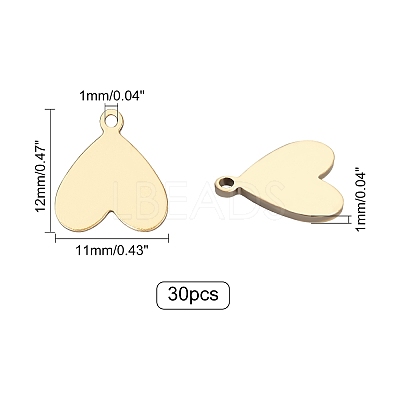 Brass Charms KK-PH0004-39AB-1