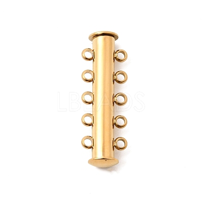 304 Stainless Steel Slide Lock Clasps STAS-F350-05D-G-1