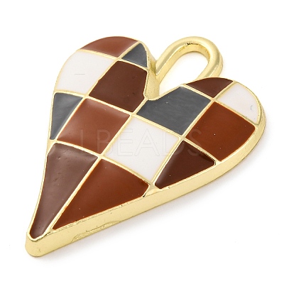 Alloy Enamel Pendants PALLOY-S034-02KCG-E-1