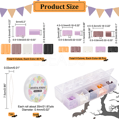 DIY Halloween Tile Bracelet Making Kit DIY-NB0008-72-1