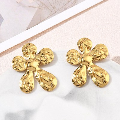 304 Stainless Steel Stud Earrings for Women SA-CBA46AF-18G-1