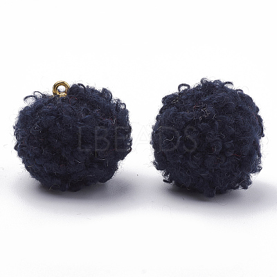 Handmade Cloth Fabric Covered Pendants LS-WOVE-N006-16B-1