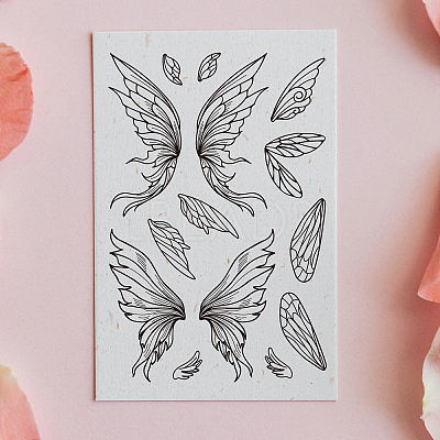 Custom Summer Theme PVC Plastic Clear Stamps DIY-WH0631-0240-1