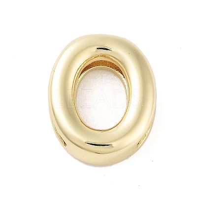Rack Plating Brass Beads KK-A208-10O-1