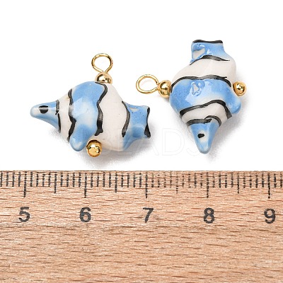 Handmade Porcelain Pendants PR-CBAC347-08I-1
