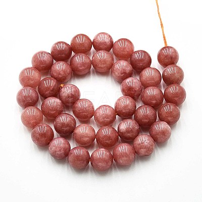 Natural Quartz Beads Strands G-N355-10mm-22-1