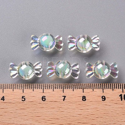 Transparent Acrylic Beads TACR-S152-03B-SS2111-1
