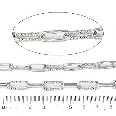 304 Stainless Steel Link Chains CHS-Z004-15P-1