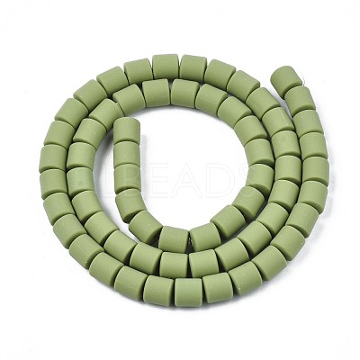 Handmade Polymer Clay Beads Strands CLAY-ZX006-01-104-1