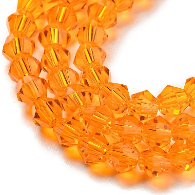 Transparent Glass Beads Strands EGLA-A039-T3mm-D23-1