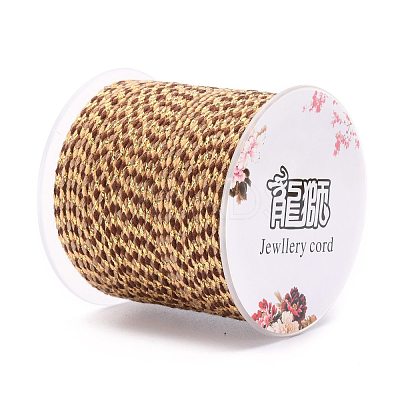 4-Ply Polycotton Cord with Metallic Thread OCOR-Z003-C06-1