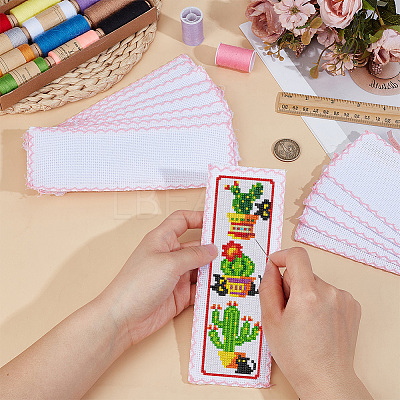Cotton Bookmarks for Cross Stitch Making DIY-WH0759-27B-1