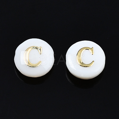Natural Freshwater Shell Beads SHEL-S278-036C-1