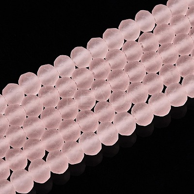 Transparent Glass Beads Strands EGLA-A044-T4mm-MD22-1