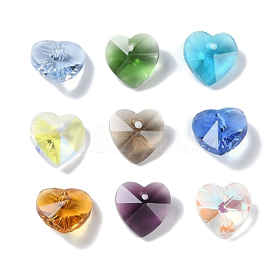 Romantic Valentines Ideas Glass Charms G030V10mm-M-1