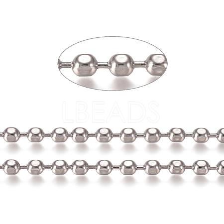 304 Stainless Steel Ball Chains CHS-E021-01H-P-1