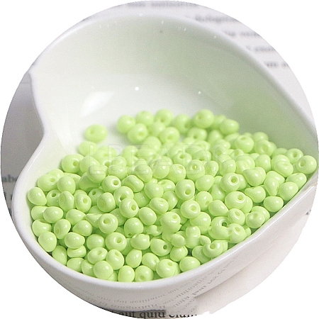 Macaron Baking Paint Glass Seed Beads PW-WGB8861-24-1