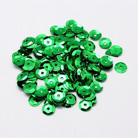 Plastic Paillette Beads PVC-A001-4mm-04-1