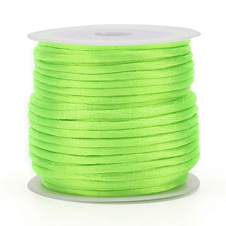 Nylon Satin Rattail Cords NWIR-L006-1mm-24-1